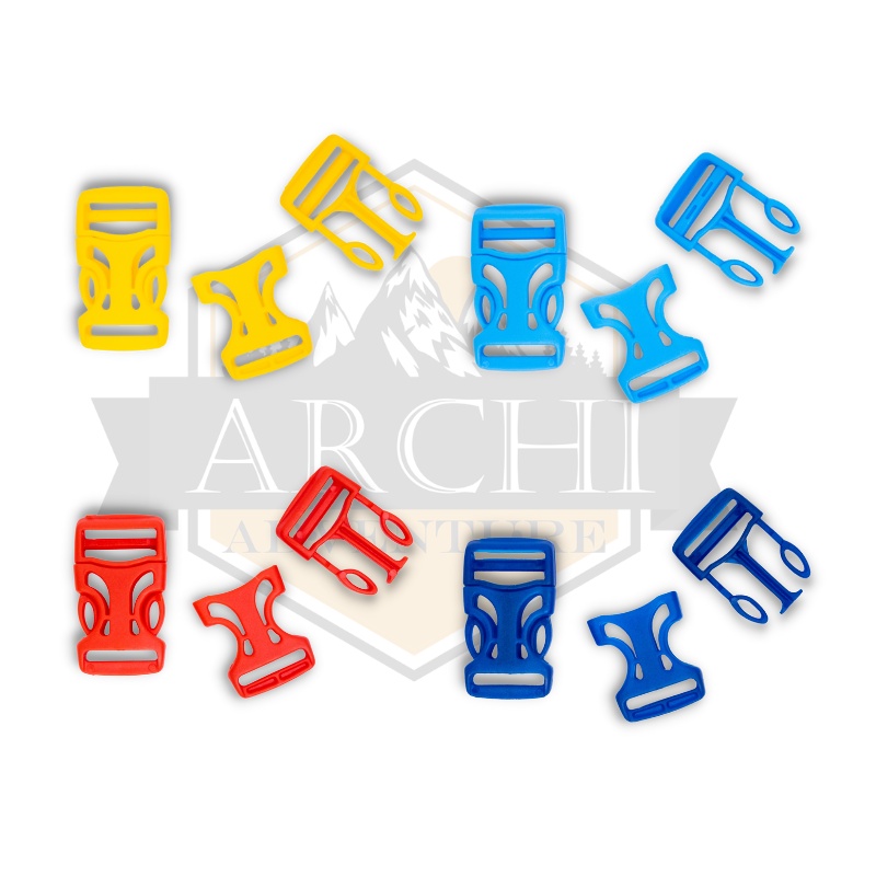 BUCKLE TAS KUNCI SODOK TAS / BUCKLE GELANG 1,5cm dan 2cm