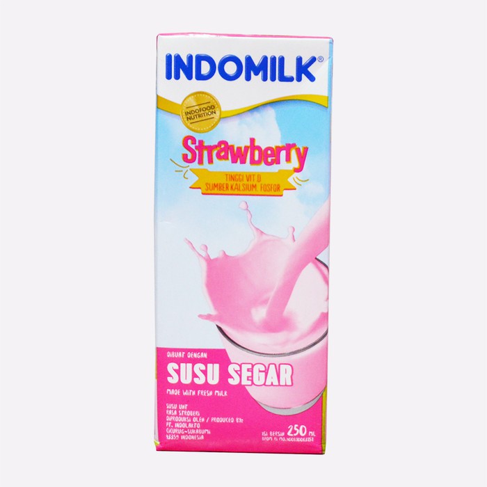 

Indomilk Susu UHT Strawberry 250 ml