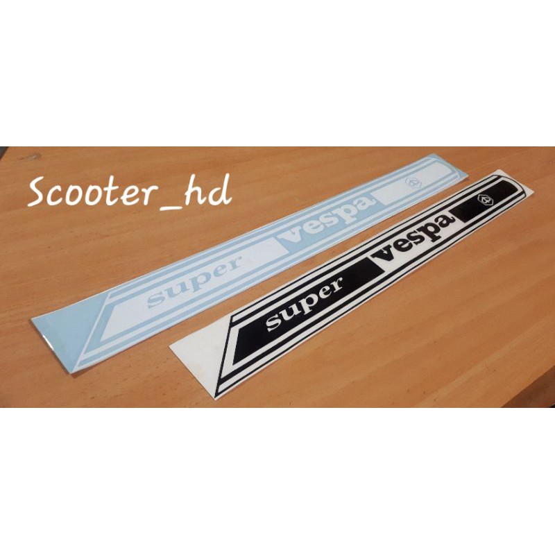 Stiker Tepong Vespa Super