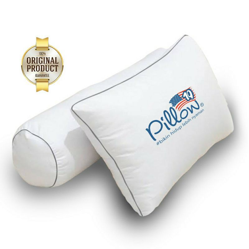 109 Pillow - Bantal Guling Tidur Hotel Uk Medium - 100% isi SILICON murni tanpa campuran