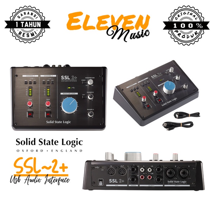 {suhadistore} ssl2 ssl 2 ssl-2 ssl 2plus solid state logic soundcard Diskon