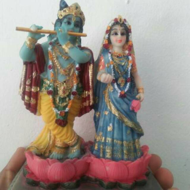 Patung Radha Krishna Resin