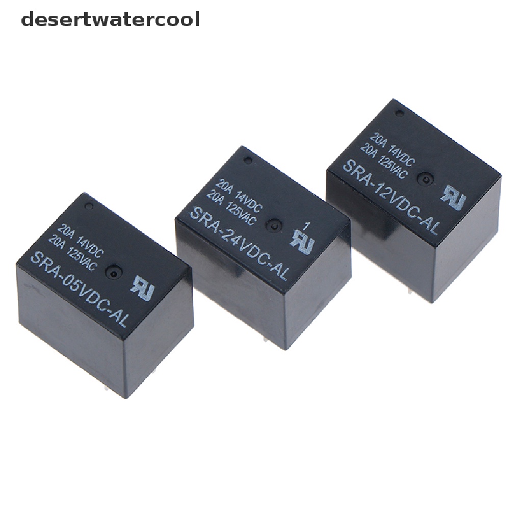 Deid Sra-05Vdc-Al Sra-12Vdc-Al Sra-24Vdc-Al 5v 12v 24v 20a T74 4pin Relay