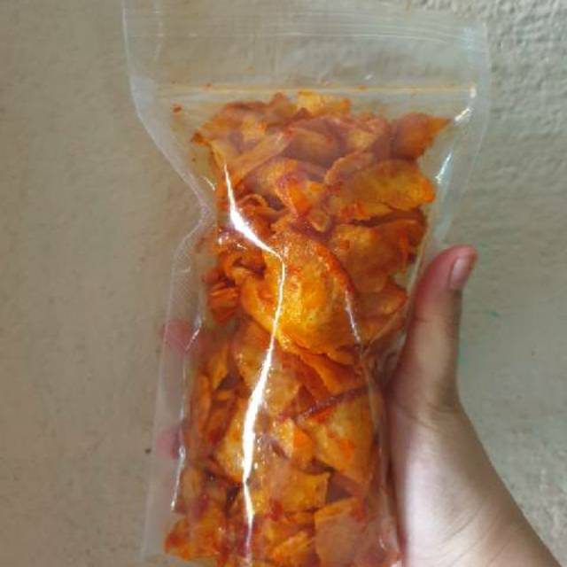 

Keripik singkong udang balado 125 gram