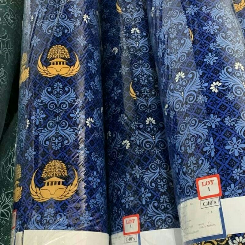 Kain Batik KORPRI Terbaru Katun Sekar Begawan s40