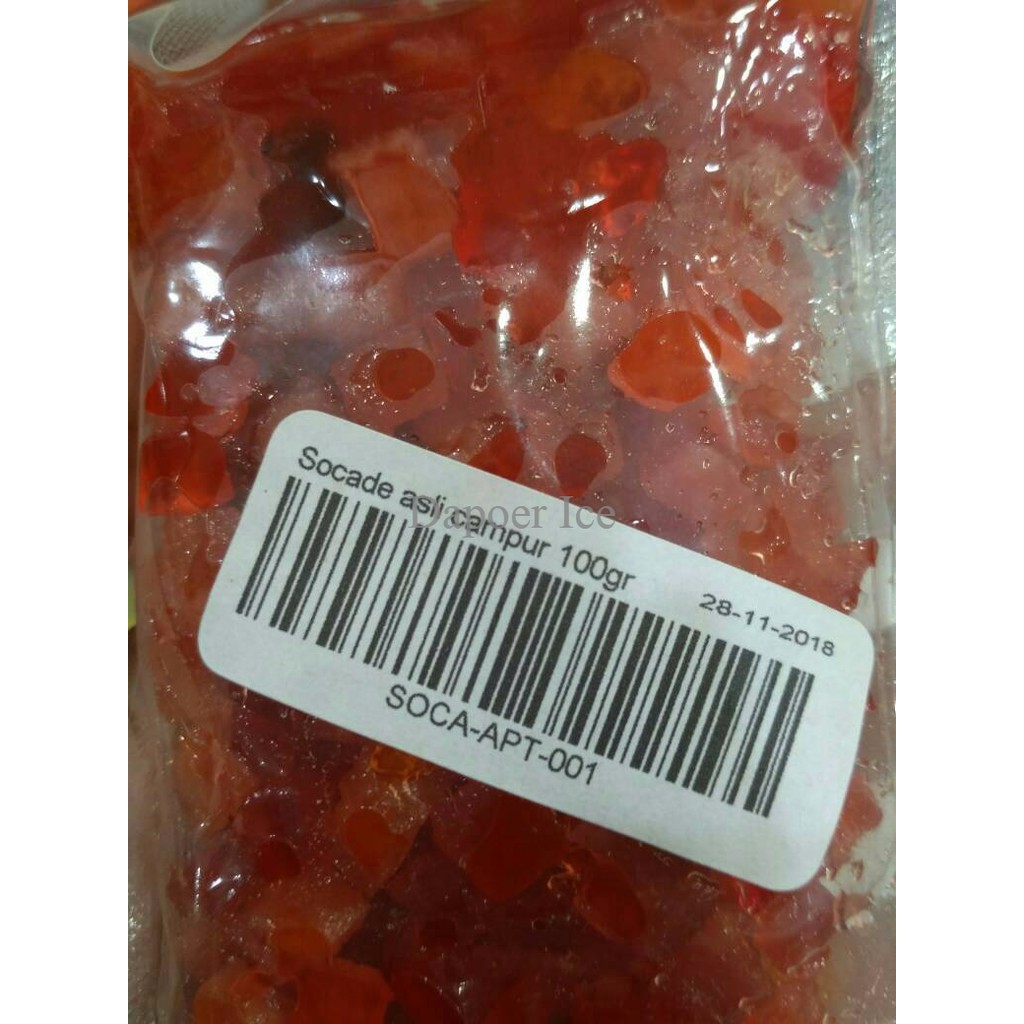 

Socade asli campur 100gr