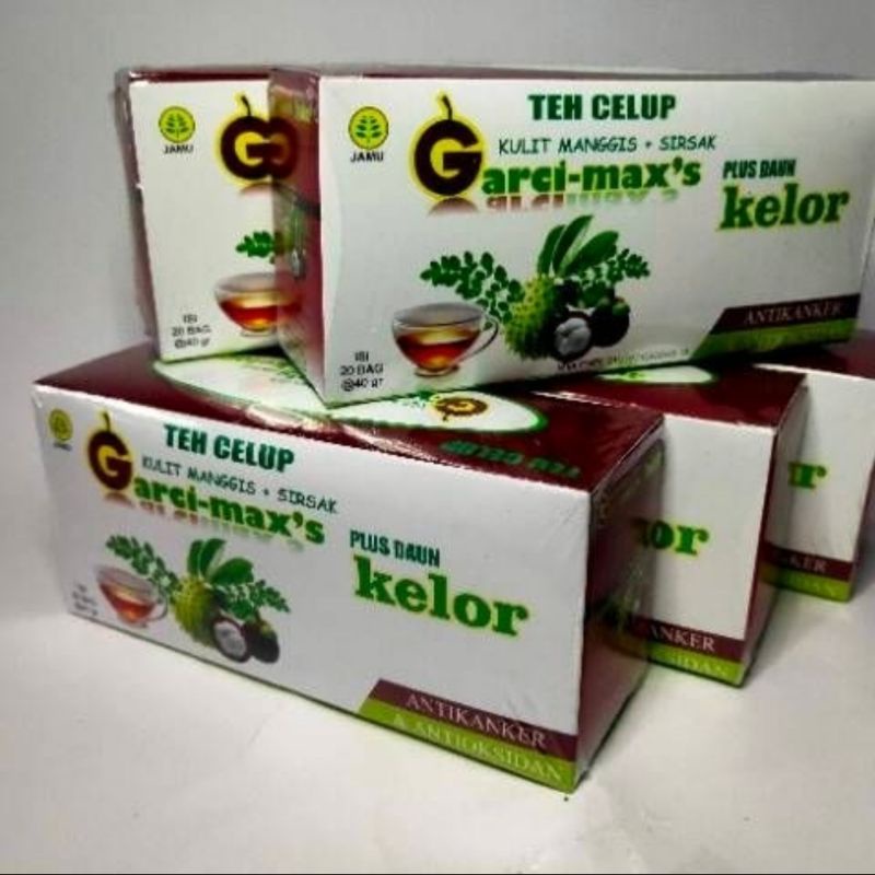 

Teh Herbal Garcimax Teh Kulit Manggis Sirsak dan Daun Kelor