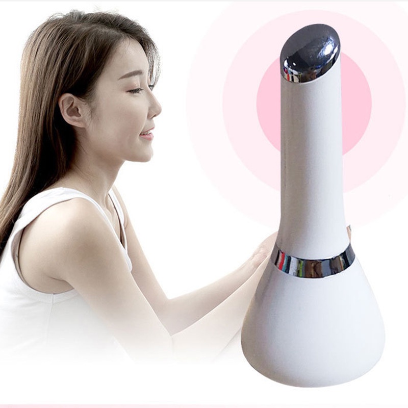 ALAT PENGENCANG KULIT WAJAH MATA GETAR ELEKTRIK PUTIH LA133W1 FACE LIFT PEMIJAT MUKA BADAN FACIAL MASSAGER PERAWATAN MURAH