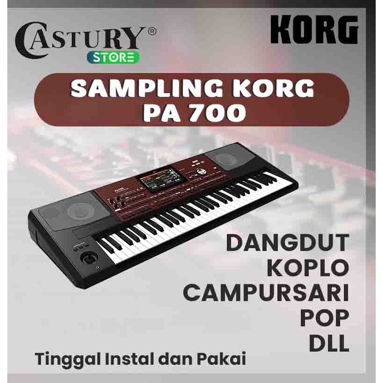 STYLE SAMPLING KORG PA 700 / PA 1000 TINGGAL PAKAI
