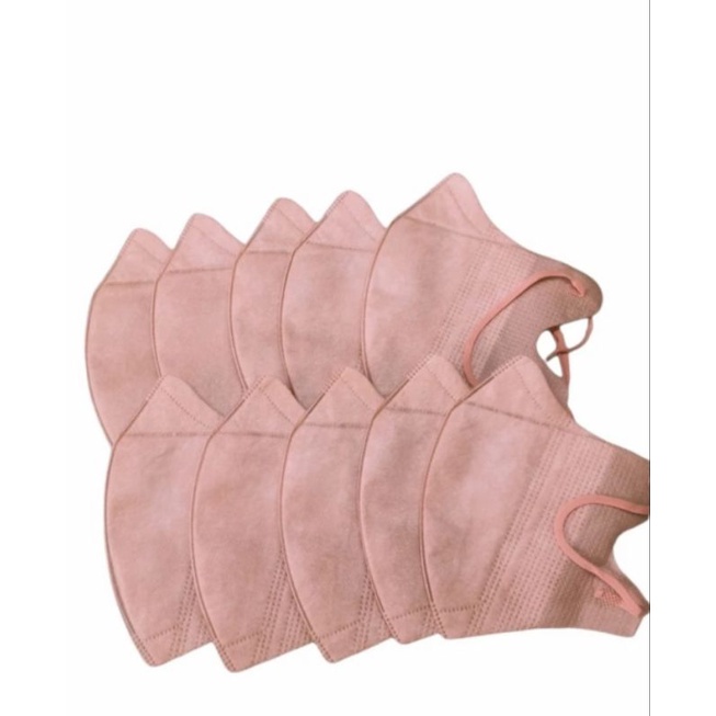 MASKER DUCKBILL WARNA PEACH 1 BOX ISI 50 PCS HARGA PROMO