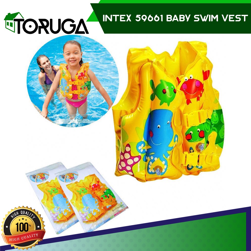 Pelampung Anak Rompi Renang INTEX - BABY SWIM VEST 59661