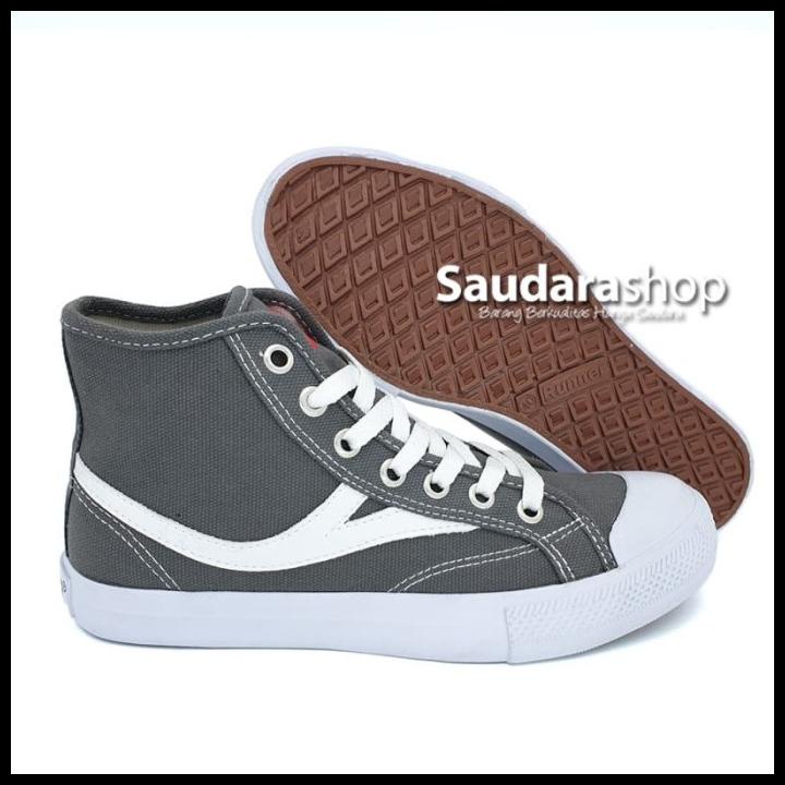 Sepatu Runner 802 Abu2 Hc / Sepatu Runner High Grey / Runner 802 Grey