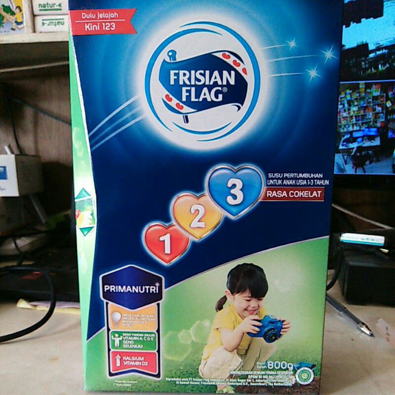 

FRISIAN FLAG 123 RASA COKLAT 800gr