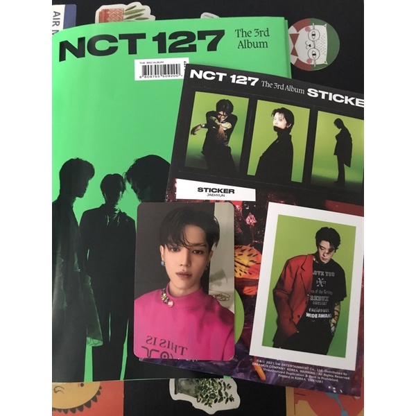 WTS TAEYONG STICKY VER + STIKER JAEHYUN