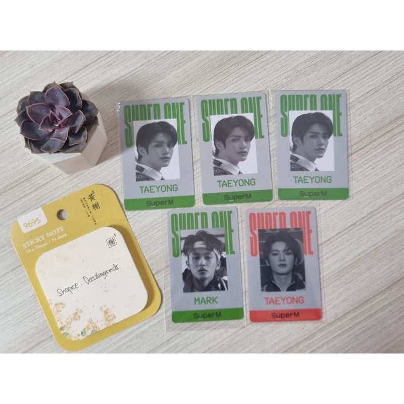 Ready Stock IDCard ID Card SuperM Taeyong Mark NCT 127 2020 2021 Jaehyun Ten Lucas Taeil Doyoung Hae