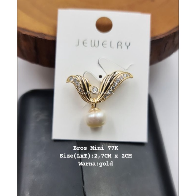 Bross mini Zirconia,bros mini swaroski high quality,bros kecil swaroski,bros dagu kecil-#G