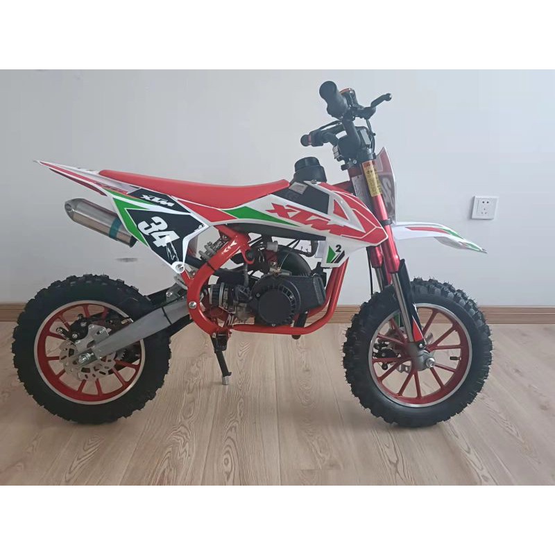 MOTOR MEDIUM TRAIL XTM 50CC NEW  DOUBLE KNALPOT(2 SLINCER)~MOTOR CROSS TRAIL 50CC