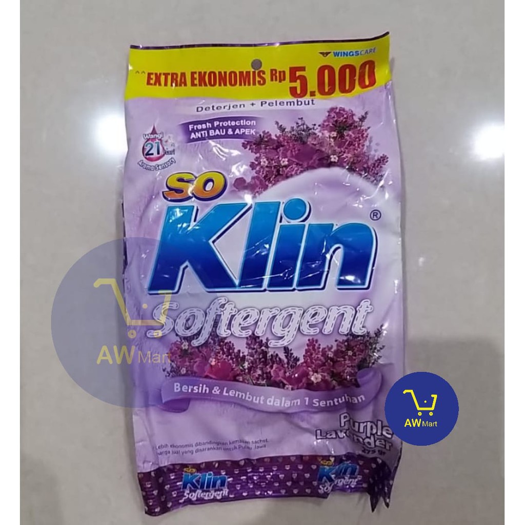 Deterjen Soklin Bubuk 245gr (DARI PABRIK LANGSUNG) Detergen