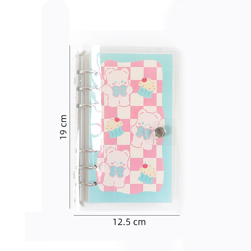 100 Lembar Cover Plastik Transparan Tahan Air Motif Kartun Untuk Notebook
