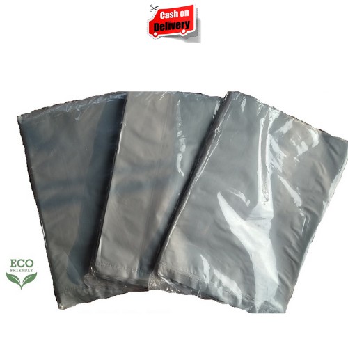 Plastik Packing HD Tanpa Plong Warna Silver Ukuran 20X30 25X35 30X40 35X50