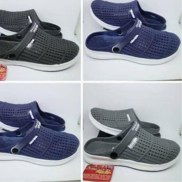 Langsung Beliii.. sepatu slop karet new era original