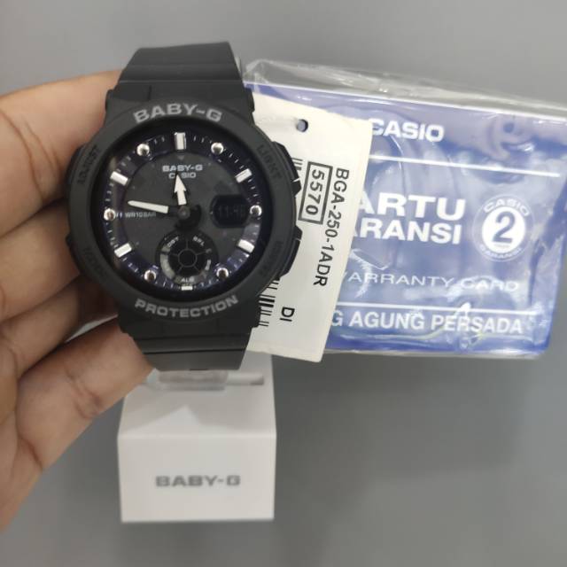 Jam tangan casio babyg bga250 1adr original garansi gap 2thn bga 250