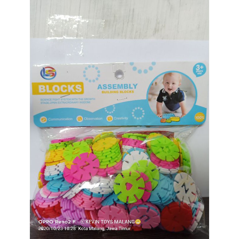 LB 6 mainan anak edukasi BOMBIK HURUF isi banyak/ ASSEMBLY BUILDING BLOCKS ALPHABED LEARNING