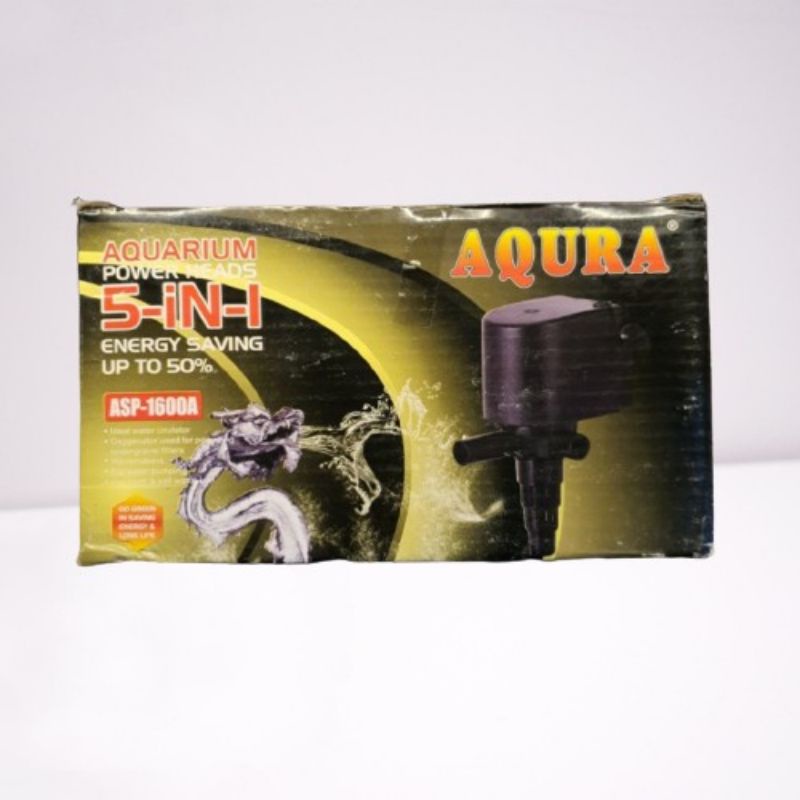 Aqura Asp 1600A Mesin Pompa Air Celup Aquarium Power Heads 16W