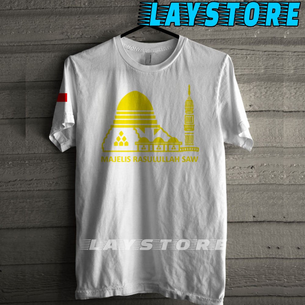 Kaos Majelis Rasulullah Warna Putih
