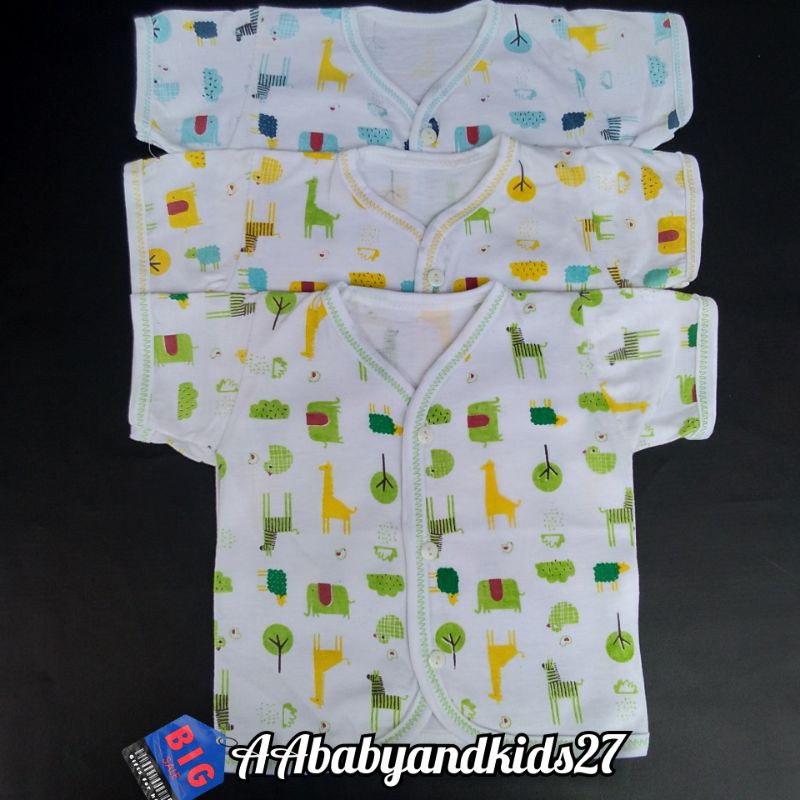 3PC BAJU BAYI SHANKUSEN LENGAN PENDEK-BAJU BAYI LENGAN PENDEK SHANKUSEN-BAJU BAYI LEMBUT BERKUALITAS