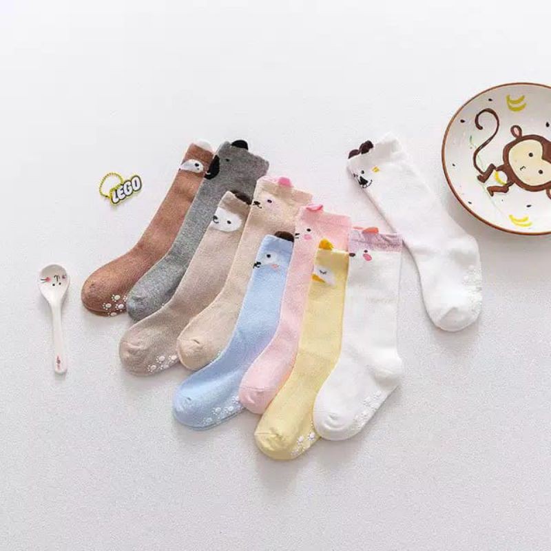 Kaos Kaki Panjang Baby Karakter import(0_12Bln)