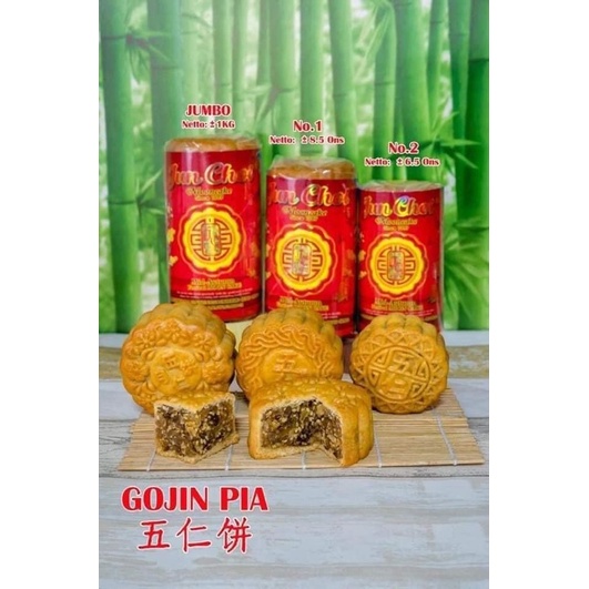 

Go Jin Pia / Kue Bulan Isi Buah Kundur dan Wijen / Mooncake Singkawang