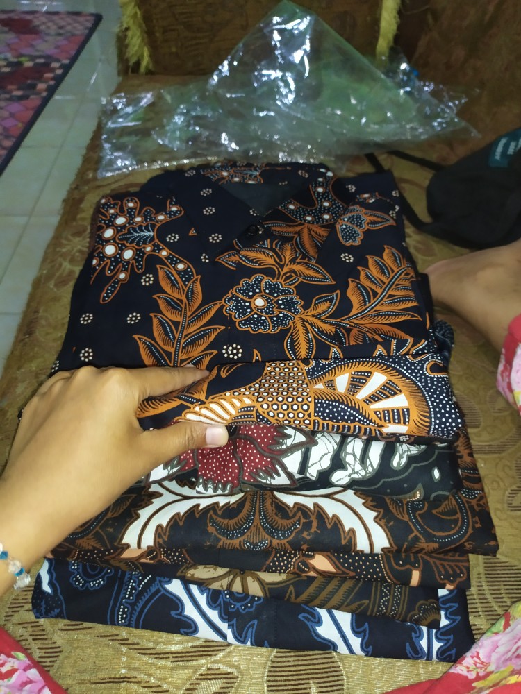 Elang Kemeja Batik Pria Lengan Panjang Full Furing Bahan Katun Sragenan By Kanaya