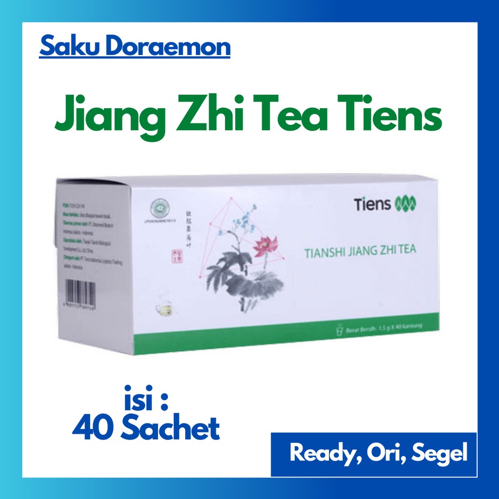 

Jiang zhi tea Teh Hijau Detox // pelangsing badan terbaik dunia