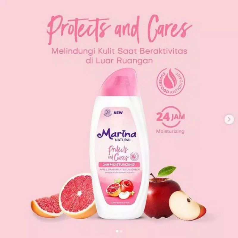 Marina Natural Hand &amp; Body Lotion