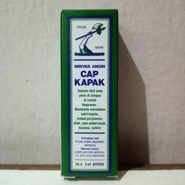 Minyak angin cap kapak 3 ml