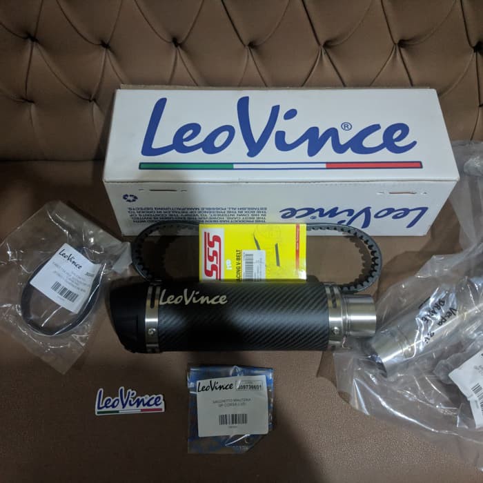 KNALPOT LEOVINCE VESPA SPRINT 3Vie