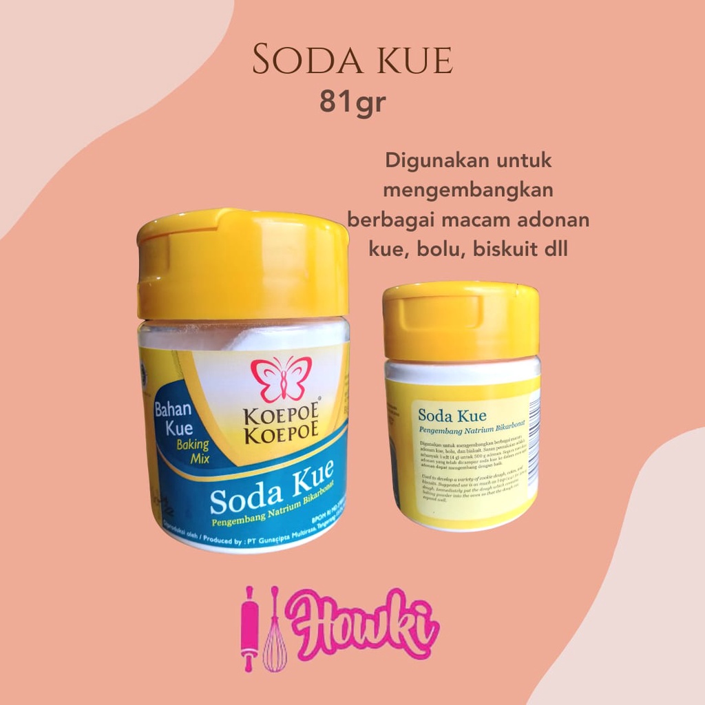 

Soda Kue 81gr Koepoe-Koepoe