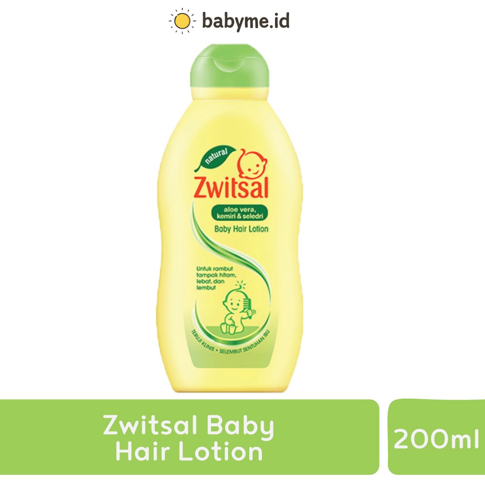 Zwitsal baby hair lotion AVKS 50ml 100ml 200ml