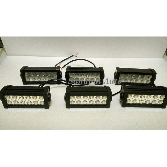 Lampu LED Bar Sorot / Tembak Offroad 36 Watt Power Bright