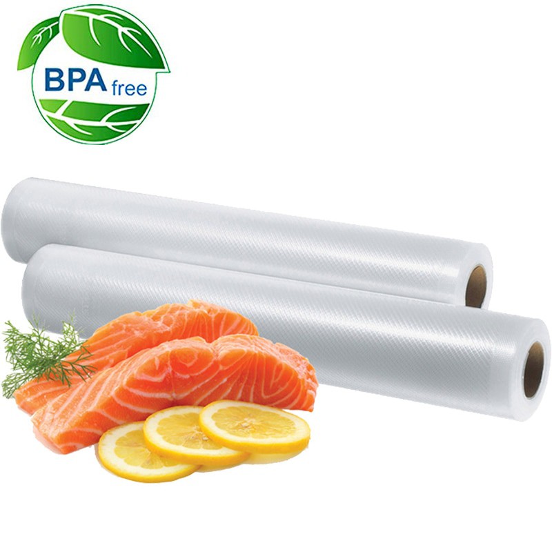 Kantong Plastik Vacuum Sealer Storage Bag 25x500cm 1 Roll - HK-07 - Tr