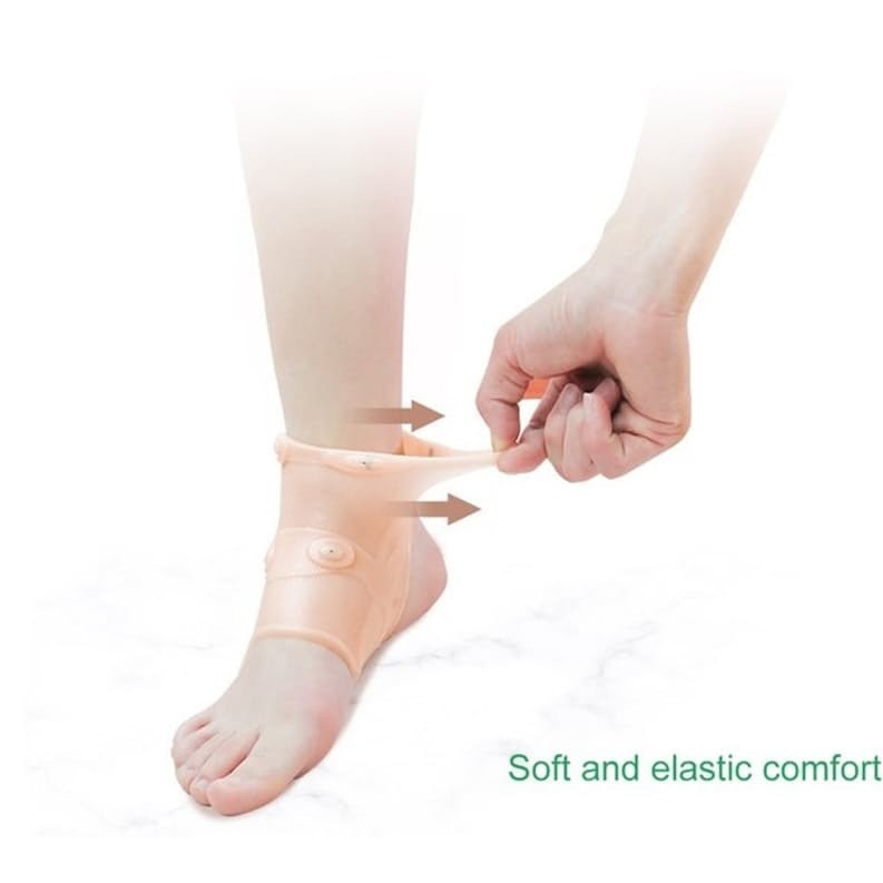 Anklepad Magnet - Pelindung Tumit Silikon Magnetic Terapi 0693