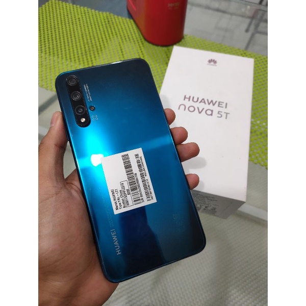 HUAWEI NOVA 5T 8/128 SECOND FULLSET ORI ORIGINAL