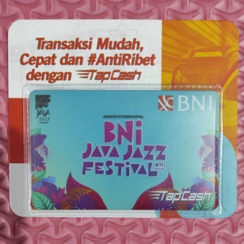 BNI Tapcash edisi Java Jazz Festival ORI /Like eMONEY eTOLL Flazz or Brizzi