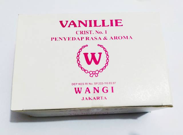 Vanillie W Penyedap Rasa Dan Aroma 10sachet