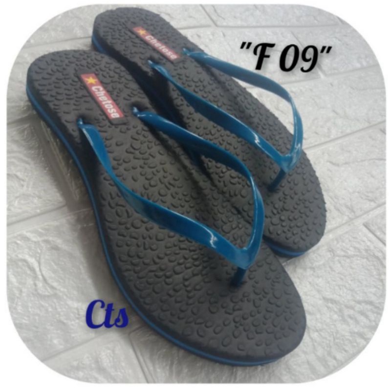 CTS Sandal Jepit Wanita Model Entrik Murah Trendy Original F09