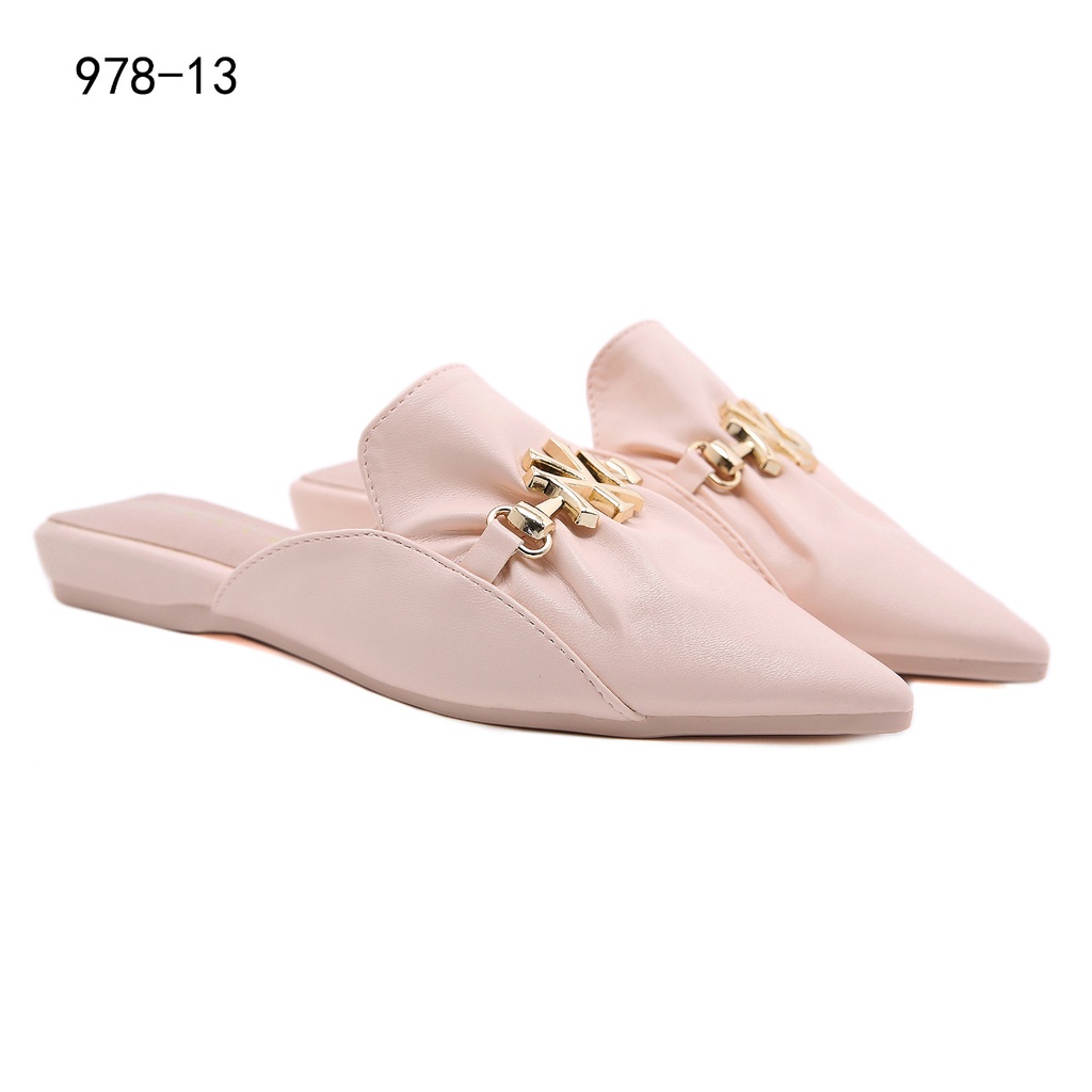 GC NY Leather Flat Shoes #978-13