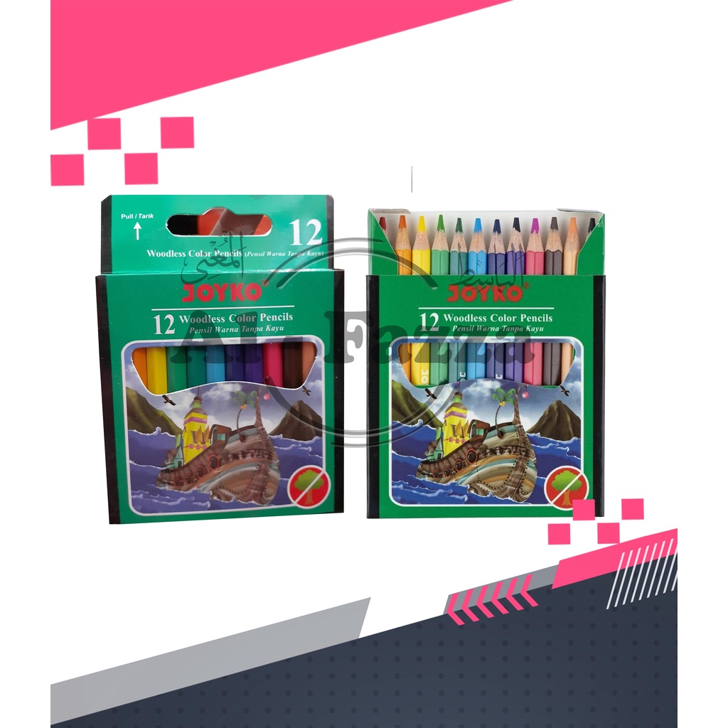 

Pensil 12 Warna Joyko Mini