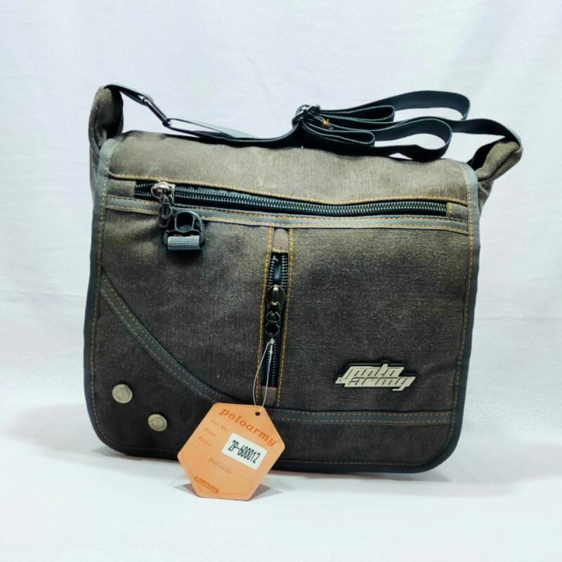 Tas Selempang Pria Kanvas Besar