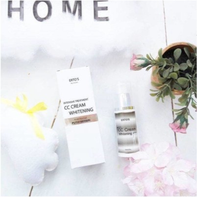 Ertos Intensive Treatment Whitening CC Cream Pemutih Erto’s Original